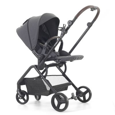 Teknum STROLL - 1 Travel System w / Reversible Stroller and Compacto Baby Car Seat - Grey